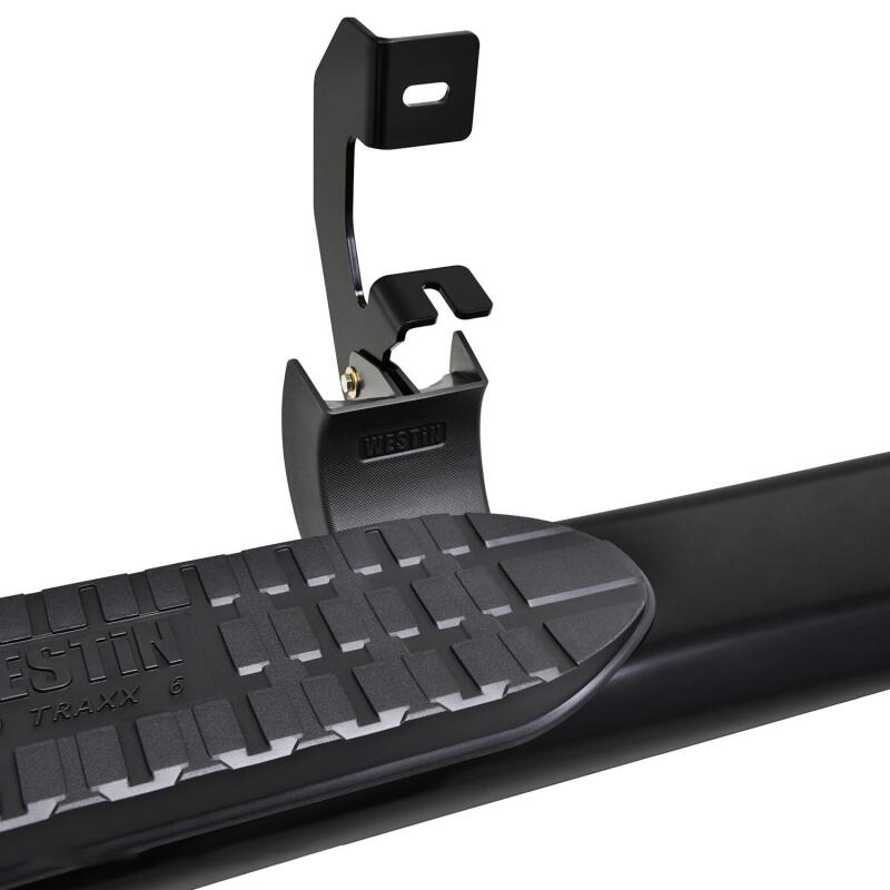 WES Nerf Bars - PRO TRAXX 6 - Westin 19-21 Chevrolet Silverado Crew Cab PRO TRAXX 6 Oval Nerf Step Bars - Black
