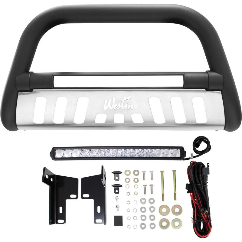 WES Bull Bars - Ultimate - Westin 2005-2015 Toyota Tacoma Ultimate LED Bull Bar - Textured Black