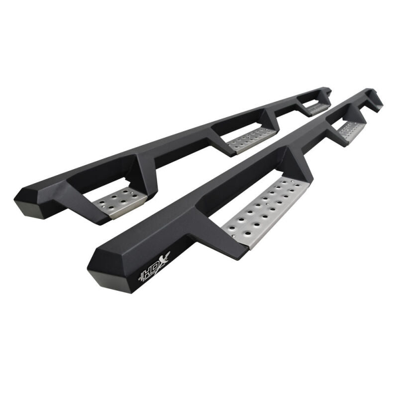 WES Nerf Bars - HDX Drop - Westin 2020 Chevy Silverado 2500/3500 HDX Stainless Drop W2W Nerf Step Bars - Textured Black
