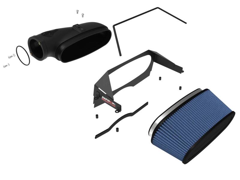 AFE Rapid Induction Stage-2 Cold Air Intakes - aFe Rapid Induction Pro 5R Cold Air Intake System 14-17 Mercedes-Benz Sprinter 2500/3500 L4-2.1L