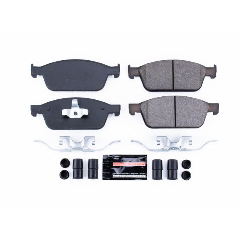 PSB Z23 Evolution Brake Pads - Power Stop 2013 Ford Focus Front Z23 Evolution Sport Brake Pads w/Hardware