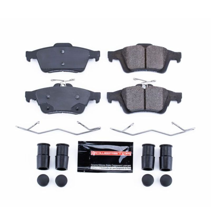 PSB Z23 Evolution Brake Pads - Power Stop 2016 Ford Focus Rear Z23 Evolution Sport Brake Pads w/Hardware