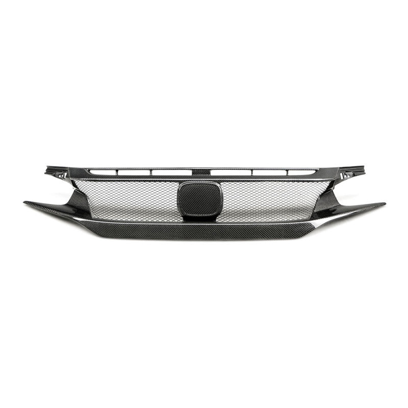 SEI Grilles - Seibon 17-18 Honda Civic Type R CV-Style Carbon Fiber Front Grill