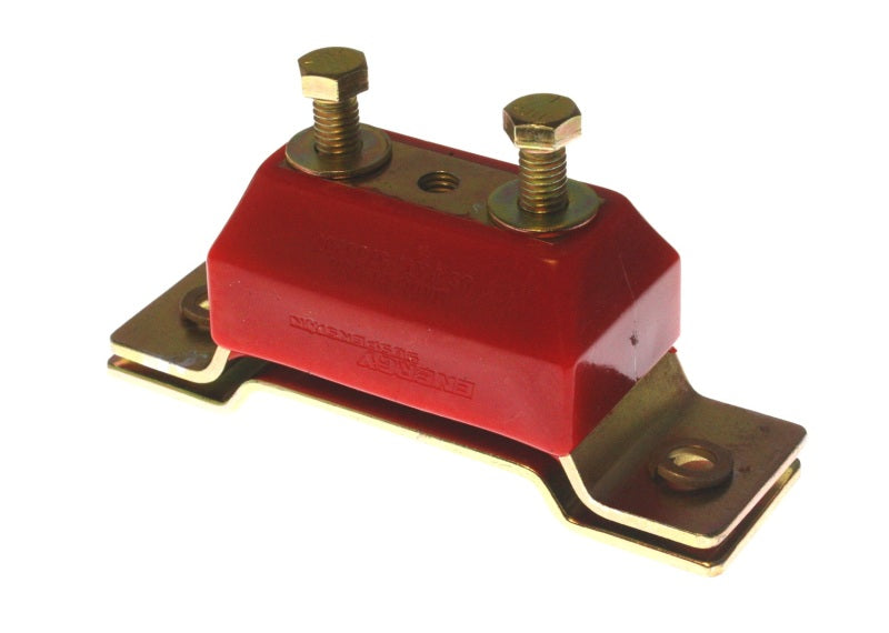 ES Trans Mounts - Red - Energy Suspension 80-88 Thunderbird / 79-95 Mustang / 79-86 Lincoln Capri / 80-82 Cougar Red Transmi