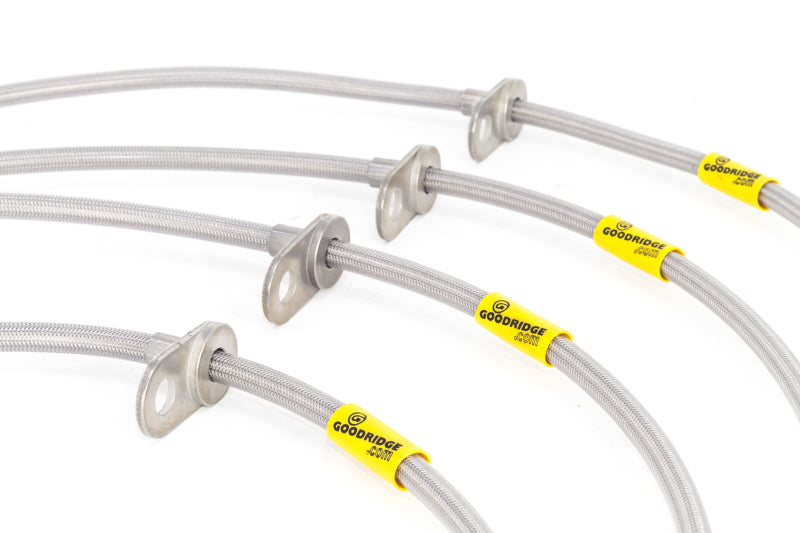 GR G-Stop Brake Line Kits - Goodridge 17-20 Honda Civic Si (Si Model Only) Stainless Steel Brake Line Kit