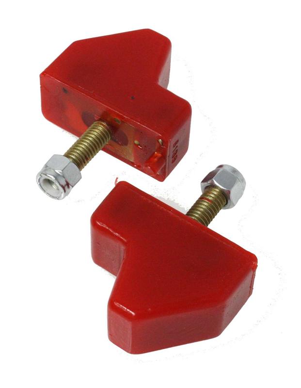 ES Bump Stops - Red - Energy Suspension GM Style Red Front Bump Stop Set