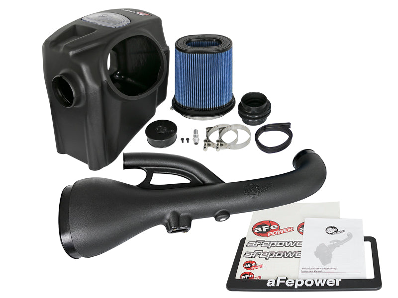 AFE Momentum GT Cold Air Intakes - aFe Momentum GT PRO 5R Stage-2 Si Intake System, GM Silverado/Sierra 17-19 V6 3.6L