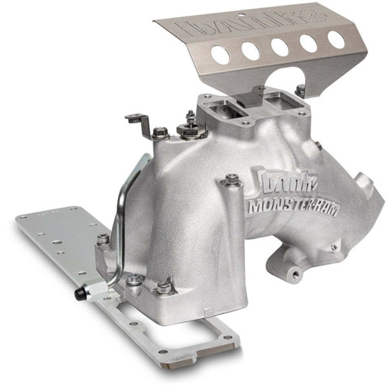 GBE Monster-Ram Intake - Banks Power 2007.5-2012 Ram 6.7L Monster-Ram Intake System Gen-2 w/Fuel Line-Natural w/Heater System
