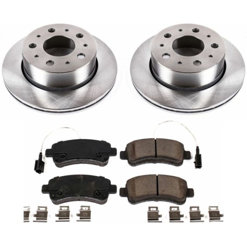 PSB Autospecialty Kit - Power Stop 14-15 Ram ProMaster 1500 Rear Autospecialty Brake Kit