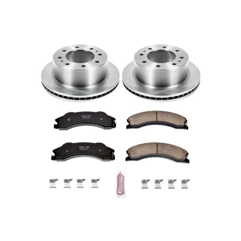 PSB Autospecialty Rotor - Power Stop 11-19 GMC Sierra 3500 HD Rear Autospecialty Brake Kit