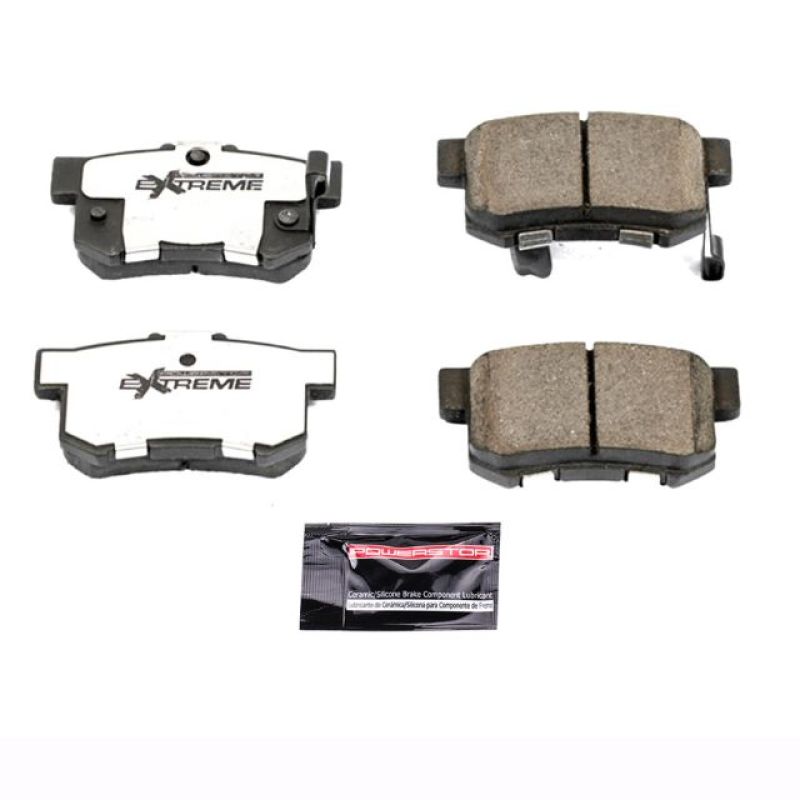 PSB Z26 Extreme Brake Pads - Power Stop 97-99 Acura CL Rear Z26 Extreme Street Brake Pads w/Hardware