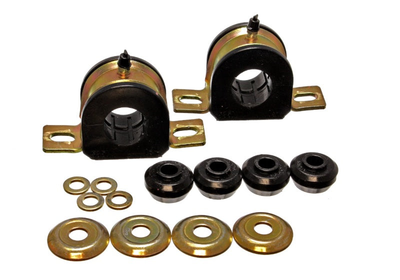 ES Sway Bar Bushings - Black - Energy Suspension Black Front Sway Bar Frame Bushings