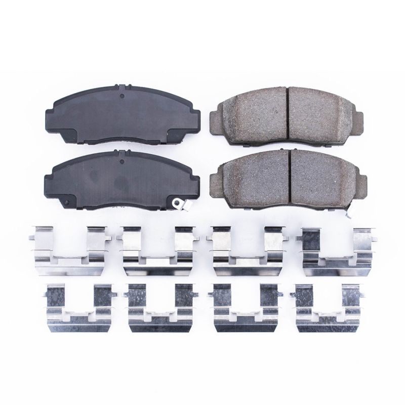 PSB Z17 Evolution Brake Pads - Power Stop 01-03 Acura CL Front Z17 Evolution Ceramic Brake Pads w/Hardware