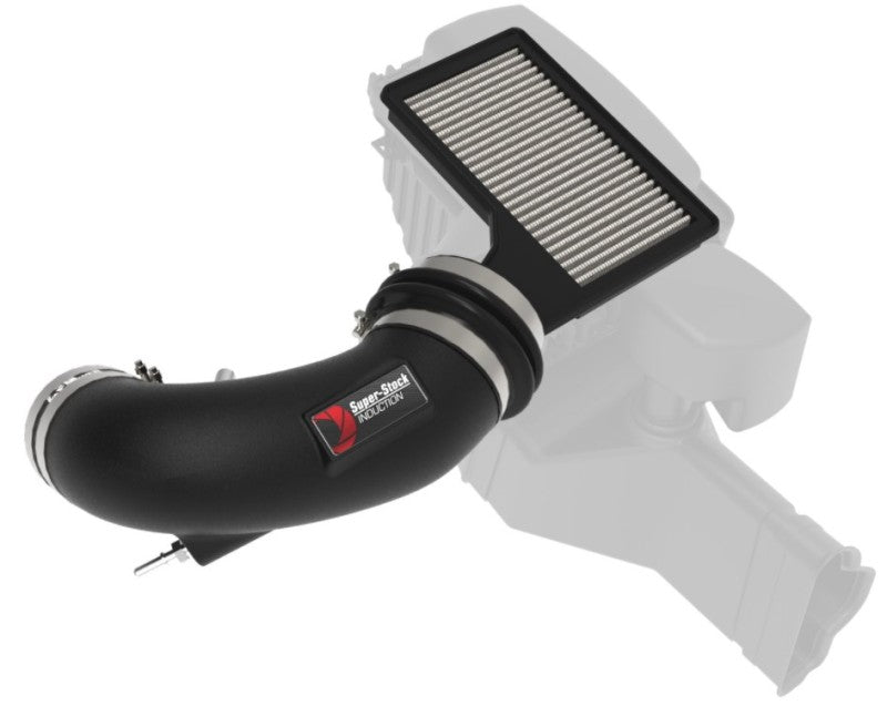 AFE Super Stock Induction System - aFe Super Stock Induction System Pro Dry S Media 18-20 Ford Mustang V8-5.0L
