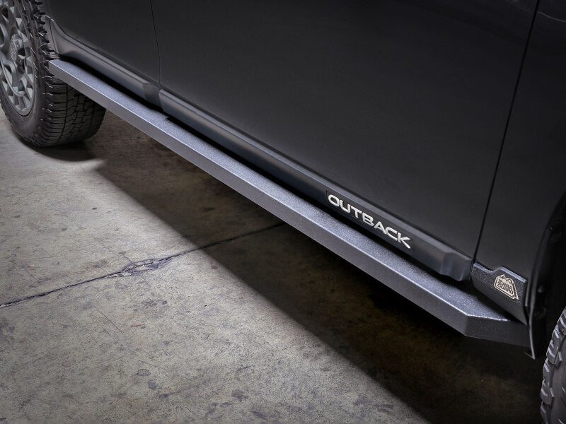 AFE Off-Road Sliders - aFe POWER 15-19 Subaru Outback H4 2.5L / H6 3.6L Terra Guard Trail Steps - Black