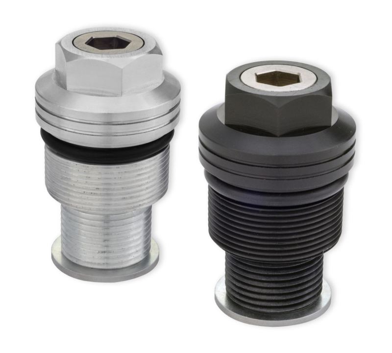 BUR Preload Adjusters - Burly Brand 39mm Fork Preload Adjuster - Black