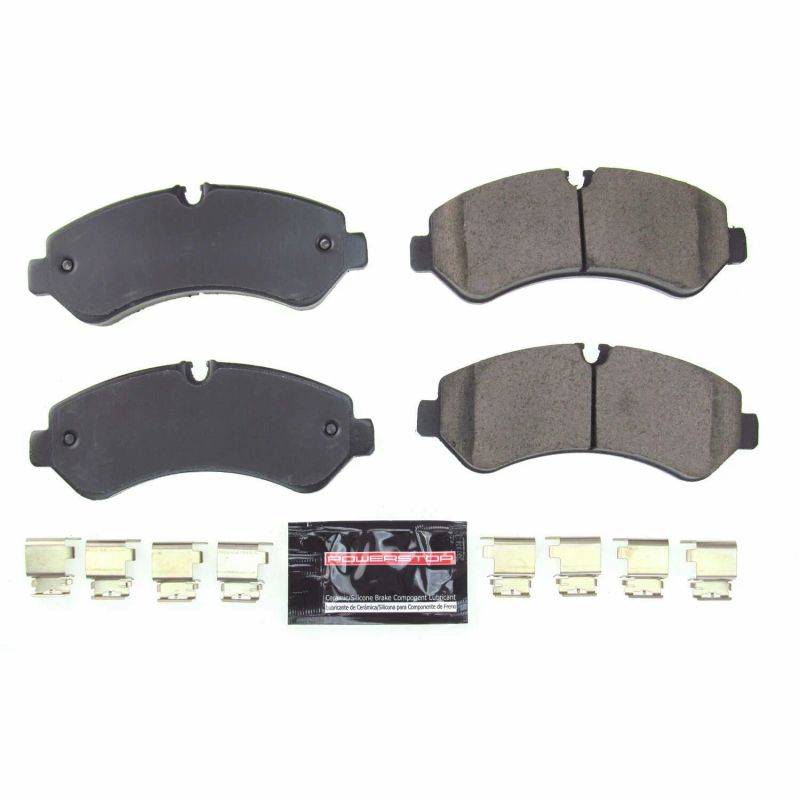 PSB Z23 Evolution Brake Pads - Power Stop 2019 Freightliner Sprinter 3500 Rear Z23 Evolution Sport Brake Pads w/Hardware
