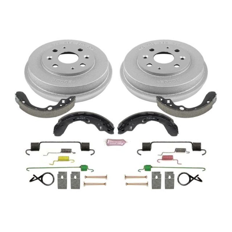 PSB Autospecialty Drum Kit - Power Stop 99-03 Mazda Protege Rear Autospecialty Drum Kit