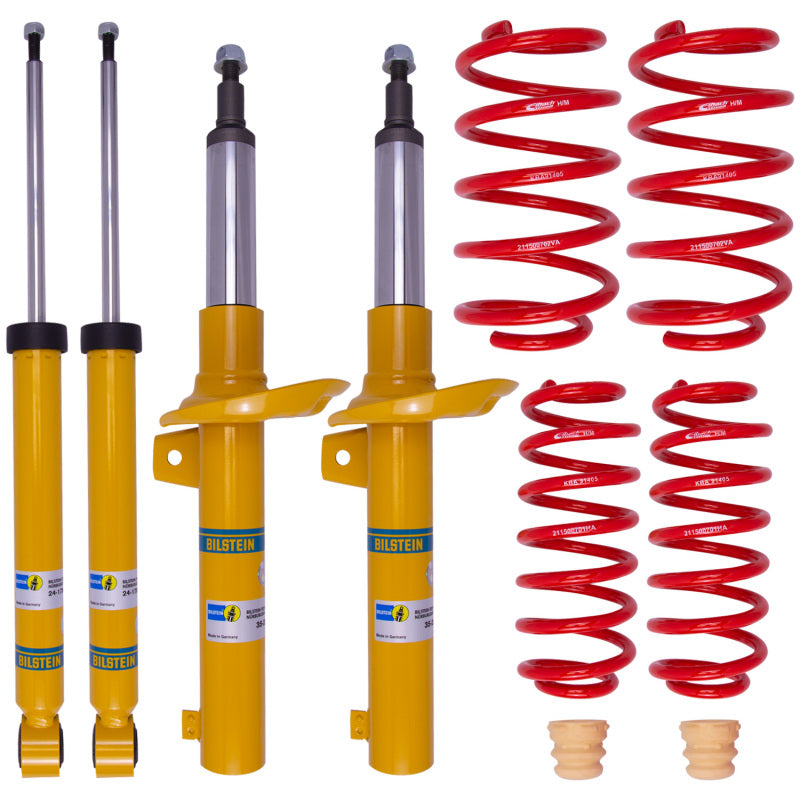 BIL B12 Series Suspension Kits - Bilstein B12 2006 Audi A3 Ambiente Front and Rear Suspension Kit