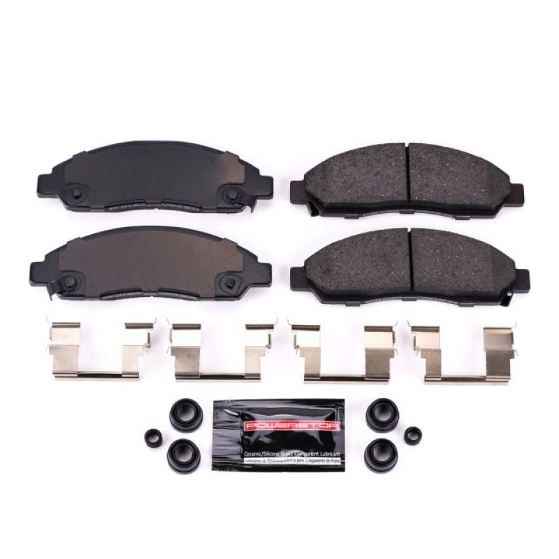 PSB Z23 Evolution Brake Pads - Power Stop 04-08 Chevrolet Colorado Front Z23 Evolution Sport Brake Pads w/Hardware