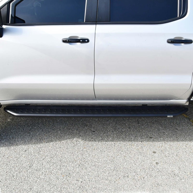 WES Nerf Bars - Outlaw - Westin 19-23 Chevrolet/GMC Silverado/Sierra 1500 Crew Cab Outlaw Nerf Step Bars - Textured Black