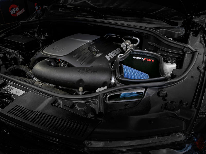 AFE Magnum FORCE Stage-2 Cold Air Intakes - aFe Magnum FORCE Pro 5R Cold Air Intake System 11-19 Jeep Grand Cherokee (WK2) V8-5.7L
