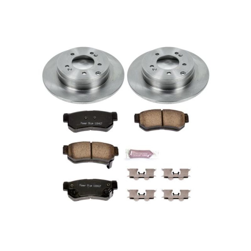 PSB Autospecialty Kit - Power Stop 06-08 Hyundai Sonata Rear Autospecialty Brake Kit