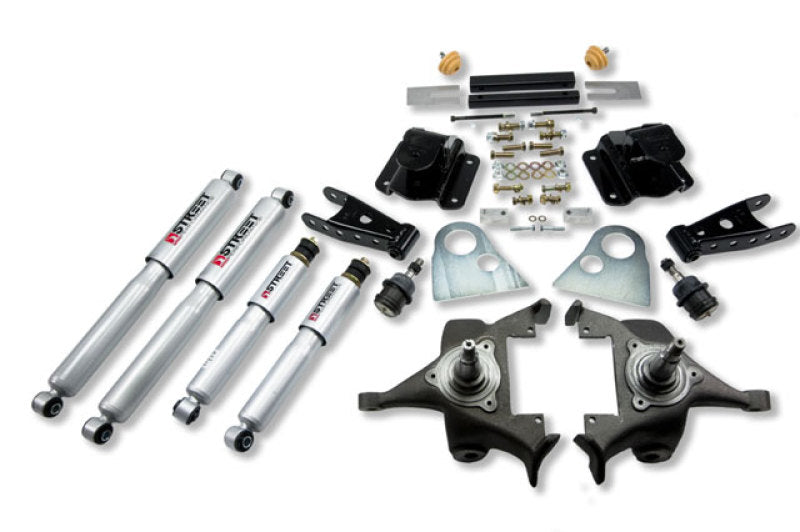 BT Lower Kit w SP Shocks - Belltech LOWERING KIT WITH SP SHOCKS
