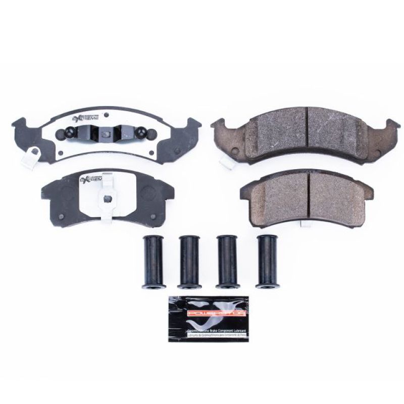 PSB Z26 Extreme Brake Pads - Power Stop 94-99 Buick LeSabre Front Z26 Extreme Street Brake Pads w/Hardware