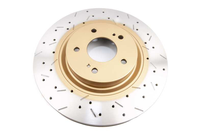 DBA 4000 Slot&Drill Rotors - DBA 8/93-94 Nissan Skyline R32 GT-R/95-7/98 R33 & R34 GT-R Front Drilled & Slotted 4000 Series Rotor