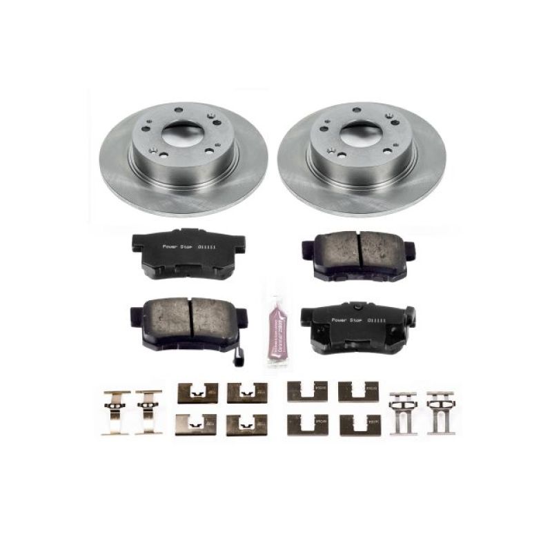 PSB Autospecialty Kit - Power Stop 04-08 Acura TSX Rear Autospecialty Brake Kit