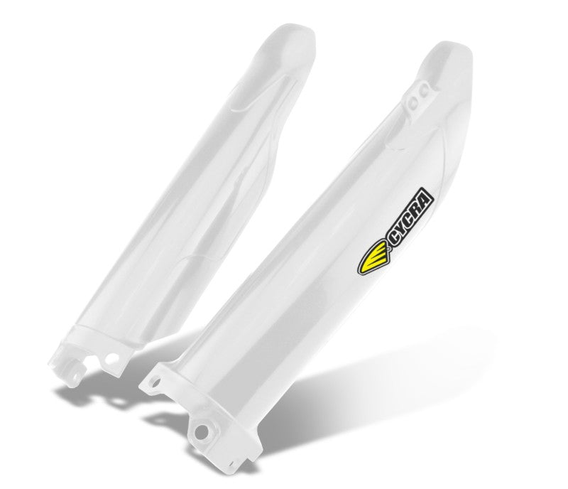 CYC Fork Covers - Cycra 21+ Kawasaki KX450X Fork Guards - White