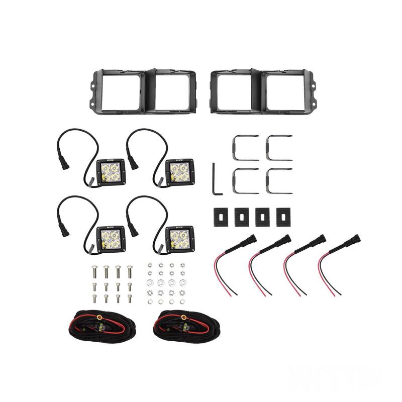 WES Pro-Mod Bumpers - Westin 2020 Chevrolet Silverado 2500/3500 Pro-Mod Front Bumper - Textured Black