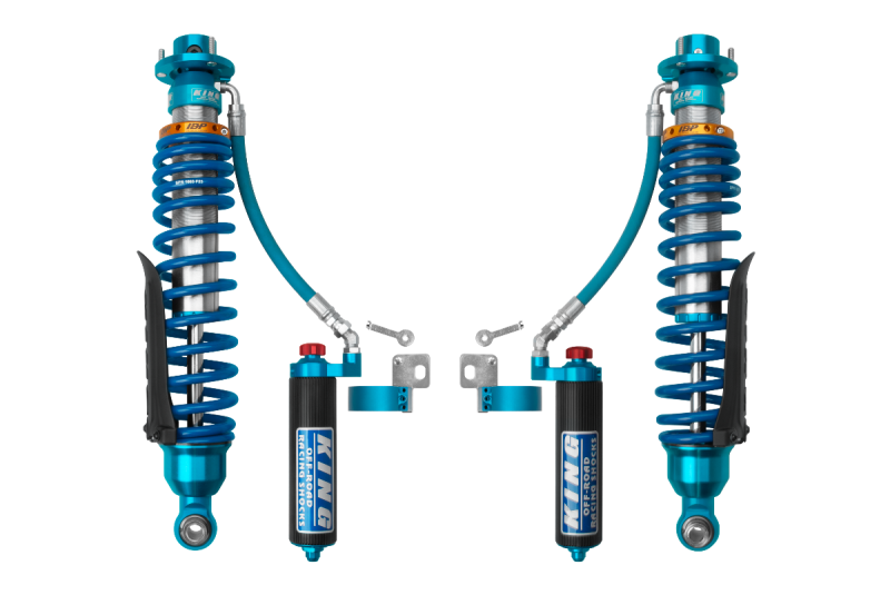 KIN 2.5 Coilovers - King Shocks 2019+ Ford Ranger Raptor 2.5 IBP Rear Coilovers w/ RR & Comp Adj. - Pair