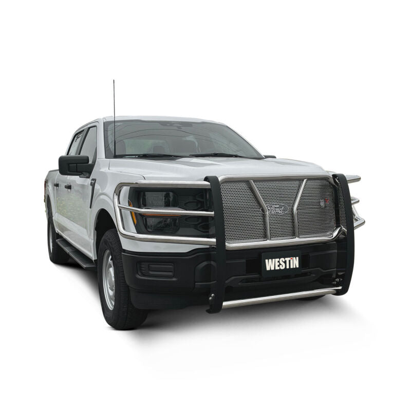 WES HDX Grille Guards - Westin 21-22 Ford F-150 (Excl. Raptor/Platinum) HDX Grille Guard - SS