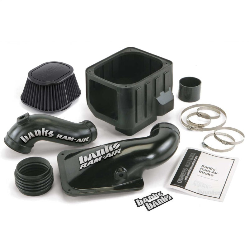 GBE Ram-Air Intake Systems - Banks Power 01-04 Chevy 6.6L LB7 Ram-Air Intake System - Dry Filter