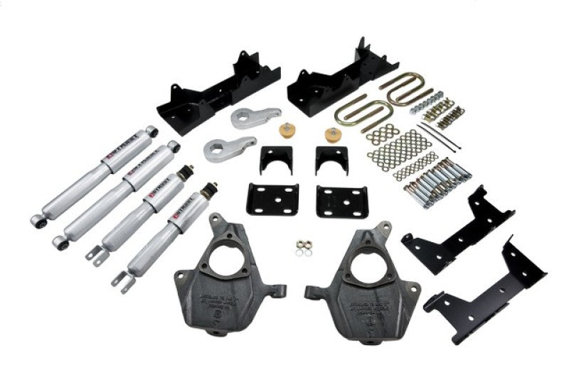 BT Lower Kit w SP Shocks - Belltech LOWERING KIT WITH SP SHOCKS