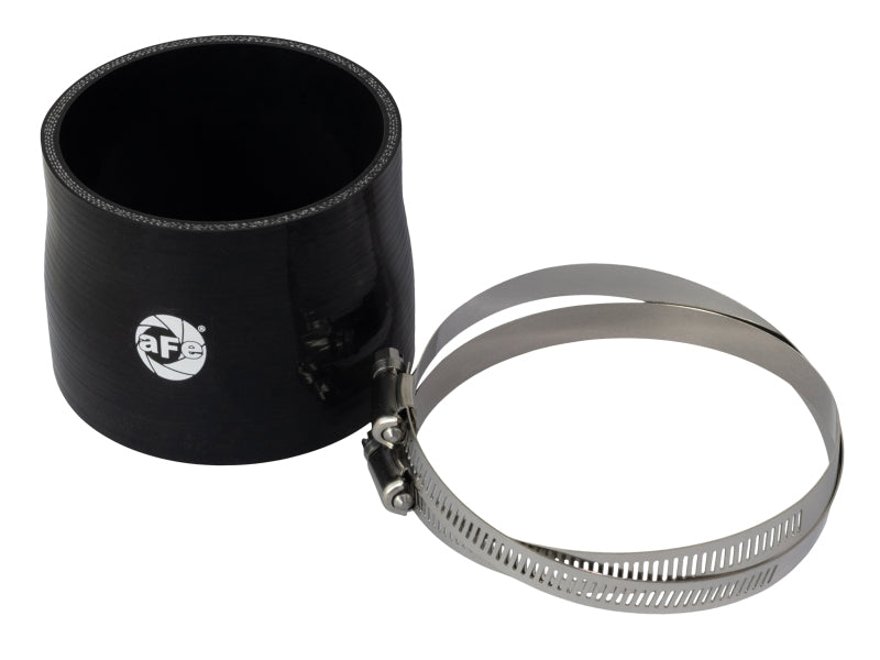 AFE Elbow Reducing Couplers - aFe POWER Universal Products Coupler Kit (3-3/4 x 3-1/2)in ID x 3in L - Black