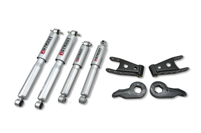 BT Lower Kit w SP Shocks - Belltech LOWERING KIT WITH SP SHOCKS