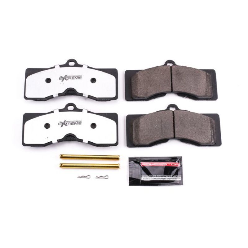 PSB Z26 Extreme Brake Pads - Power Stop 1969 Chevrolet Camaro Front or Rear Z26 Extreme Street Brake Pads w/Hardware