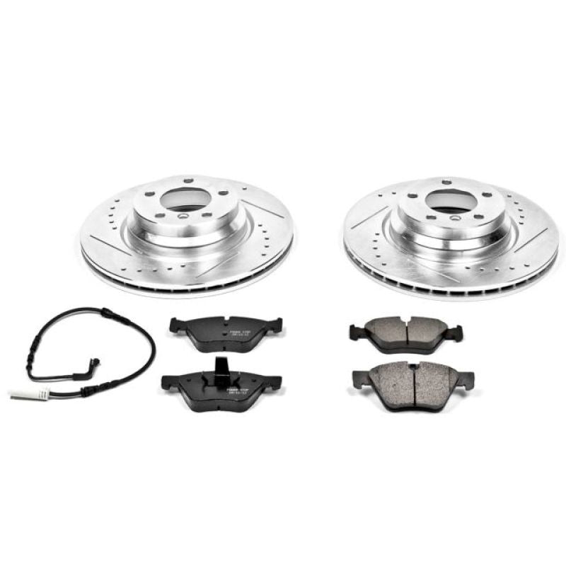 PSB Z23 Evolution Kit - Power Stop 2006 BMW 330i Front Z23 Evolution Sport Brake Kit
