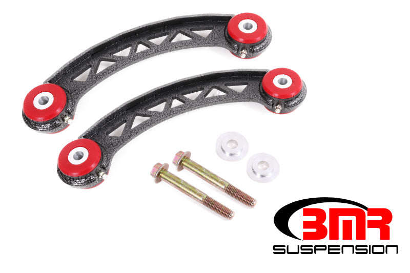 BMR Trailing Arms - BMR 08-17 Challenger Non-Adj. Upper Trailing Arms (Polyurethane) - Black Hammertone
