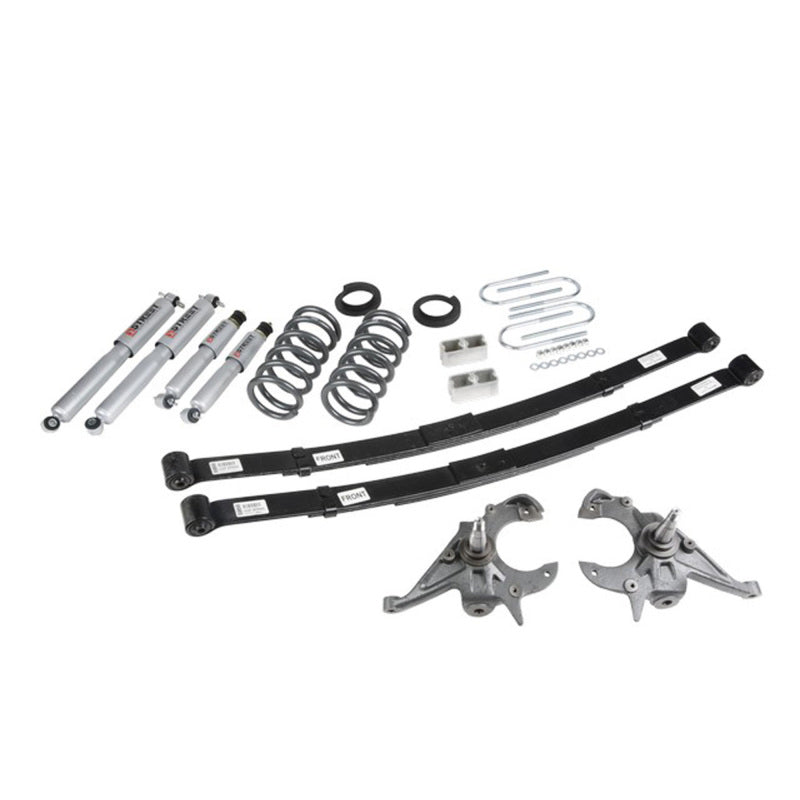 BT Lower Kit w SP Shocks - Belltech LOWERING KIT WITH SP SHOCKS