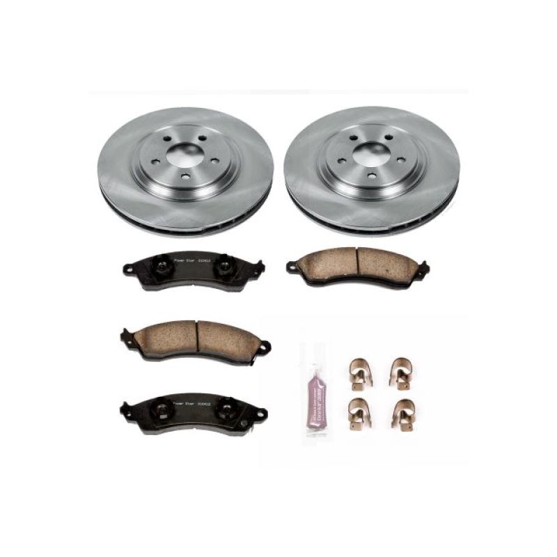 PSB Autospecialty Kit - Power Stop 94-99 Ford Mustang Front Autospecialty Brake Kit
