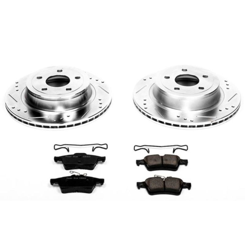 PSB Z23 Evolution Kit - Power Stop 08-10 Chevrolet Cobalt Rear Z23 Evolution Sport Brake Kit