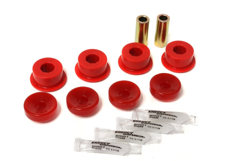 ES Shock Bushings - Red - Energy Suspension 90-01 Acura Integra / 88-95 Honda Civic/CRX / 93-97 Honda Del Sol (including VTEC)