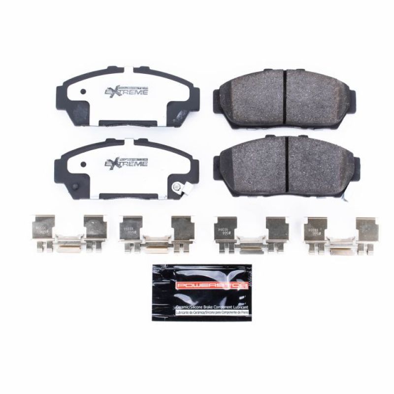 PSB Z26 Extreme Brake Pads - Power Stop 94-01 Acura Integra Front Z26 Extreme Street Brake Pads w/Hardware