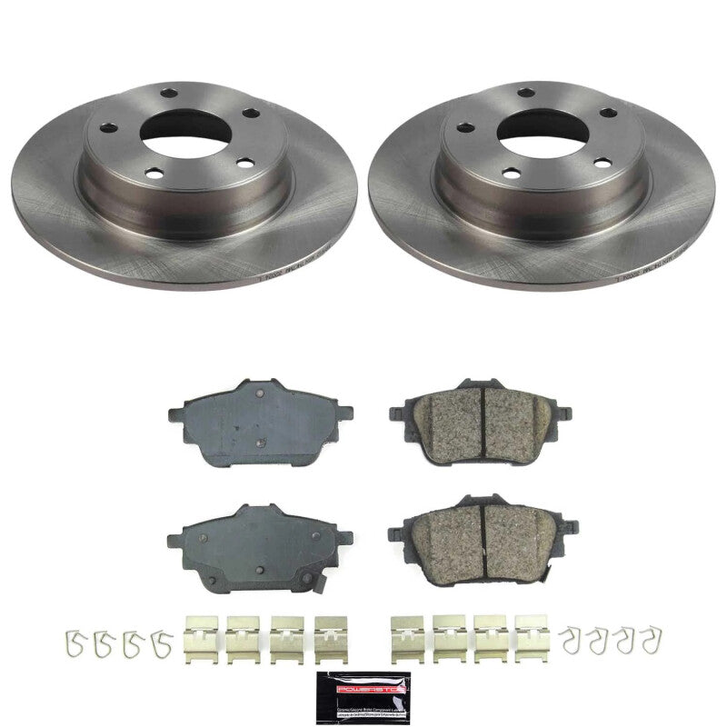 PSB Autospecialty Kit - Power Stop 20-25 Nissan Sentra Rear Autospecialty Brake Kit