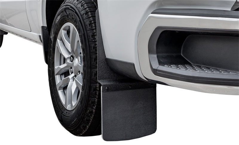 ACC Rockstar Mud Flaps - Access Universal Hybrid L Rockstar Splash Guard w/ Trim Plates (Excl. Dually) - 12in W x 13in L