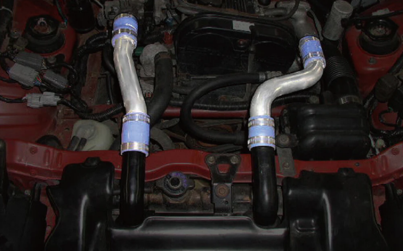 GRE Air Intake Components - GReddy Suzuki Aluminum Intake Pipe Set EA11R **SPECIAL ORDER ONLY**